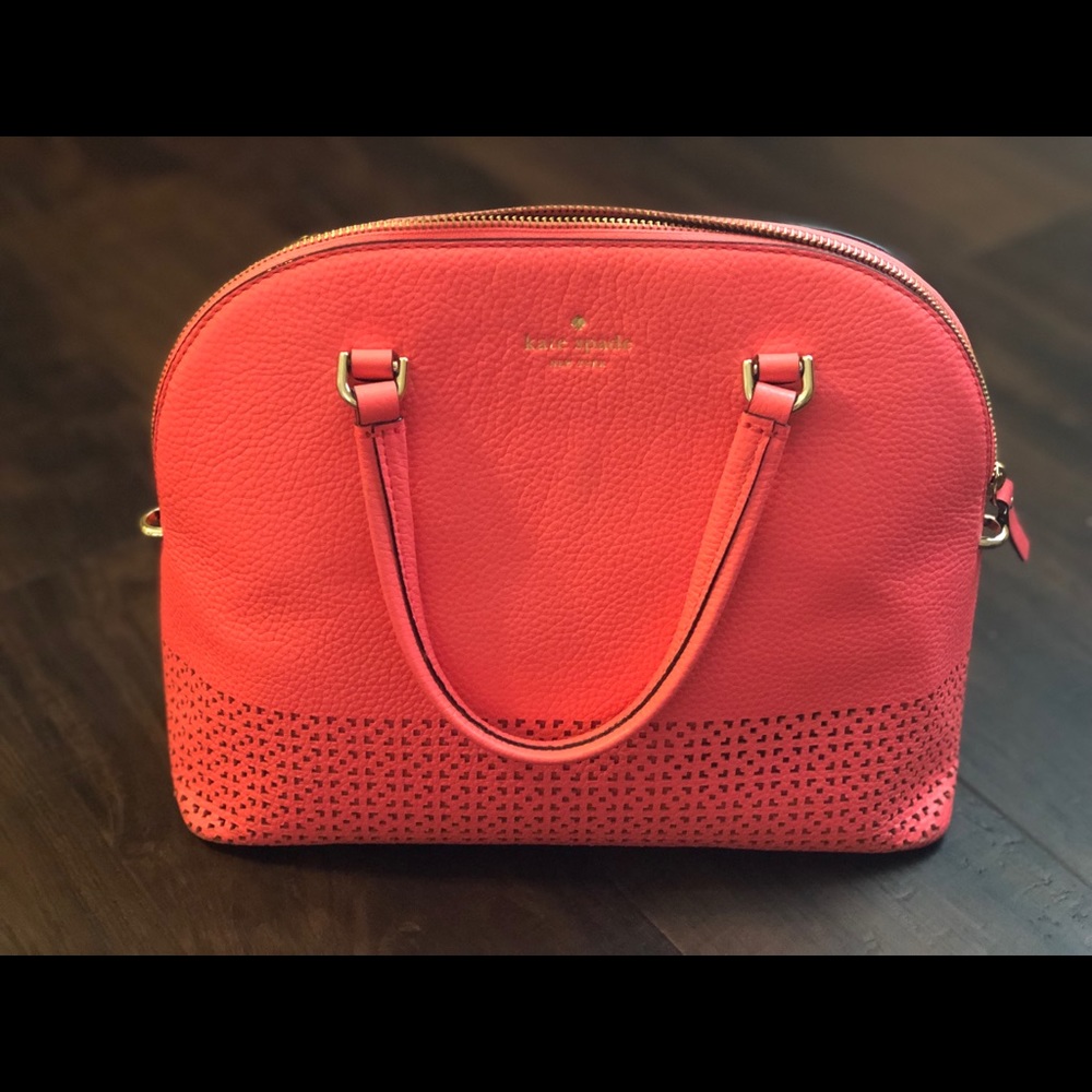 Kate Spade coral handbag